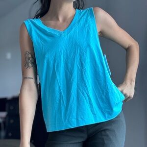 C&C California Bright Blue Muscle Tee